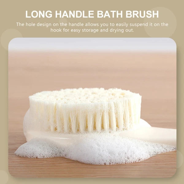 3 Count Bath Brush Child Shower Scrubber Multi-functional Exfoliating Back