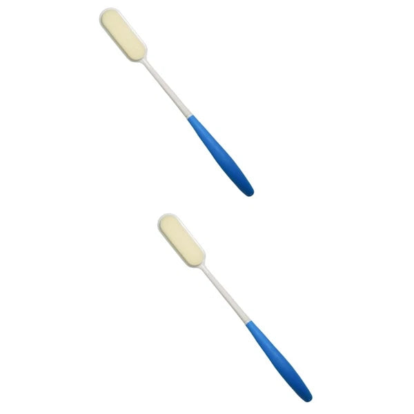 2 Pcs Long-handled Bath Scrubber Child Exfoliating Body Shower Brush