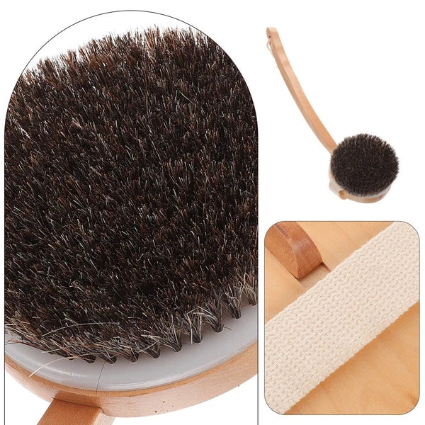 Bath Brush Shower Exfoliator Multi-functional Exfoliating Back Scrubber for