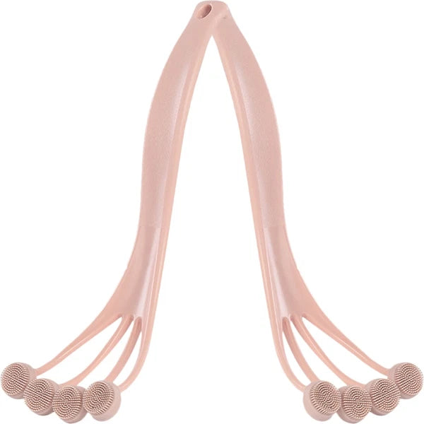 2 Pcs Bath Brush Suit Back Scrubber Shower Body Scrubbers Exfoliating Tool