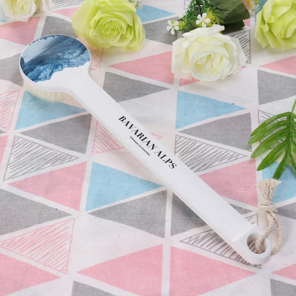 Bath Brush Body Shower Scrubber Exfoliating Back for Long Handle