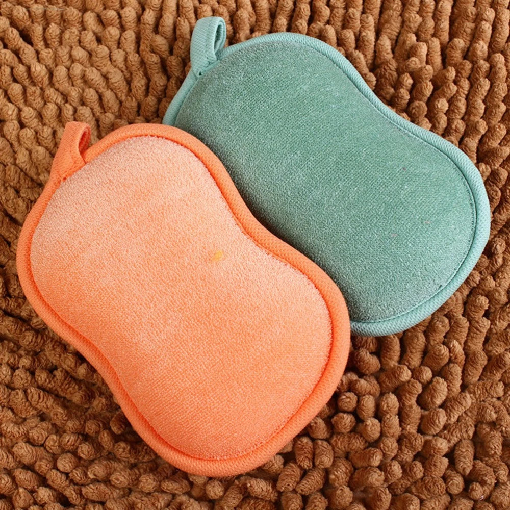 4 Pcs Baby Shower Cloth Bath Washcloth Toddler Newborn Shower Brush