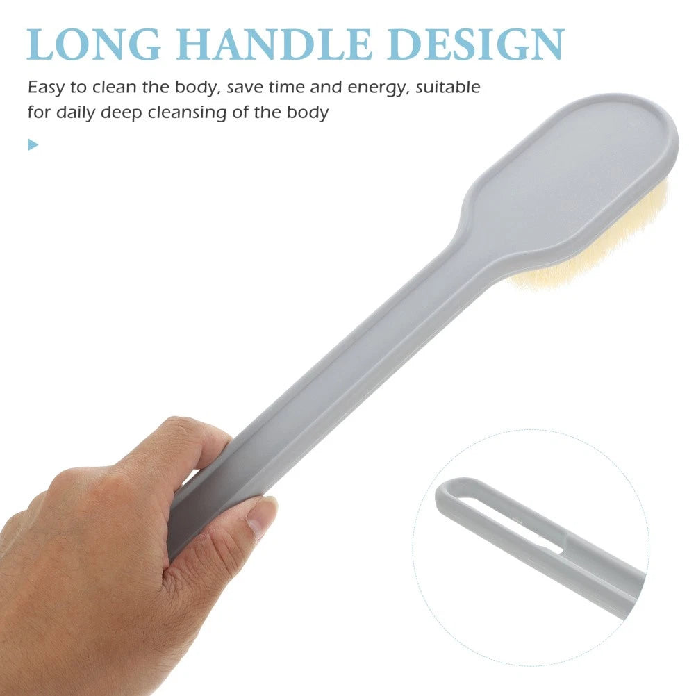 Bath Brush Man Body Shower Scrubber Wash Cleaning Long Handled for