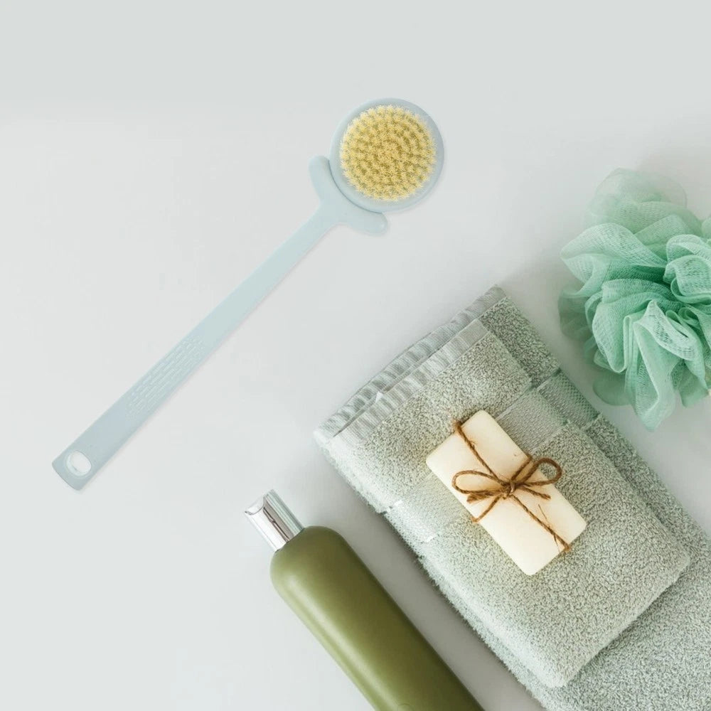 Flower Bath Brush Body Scrub Back Scrubber for Shower Exfoliating