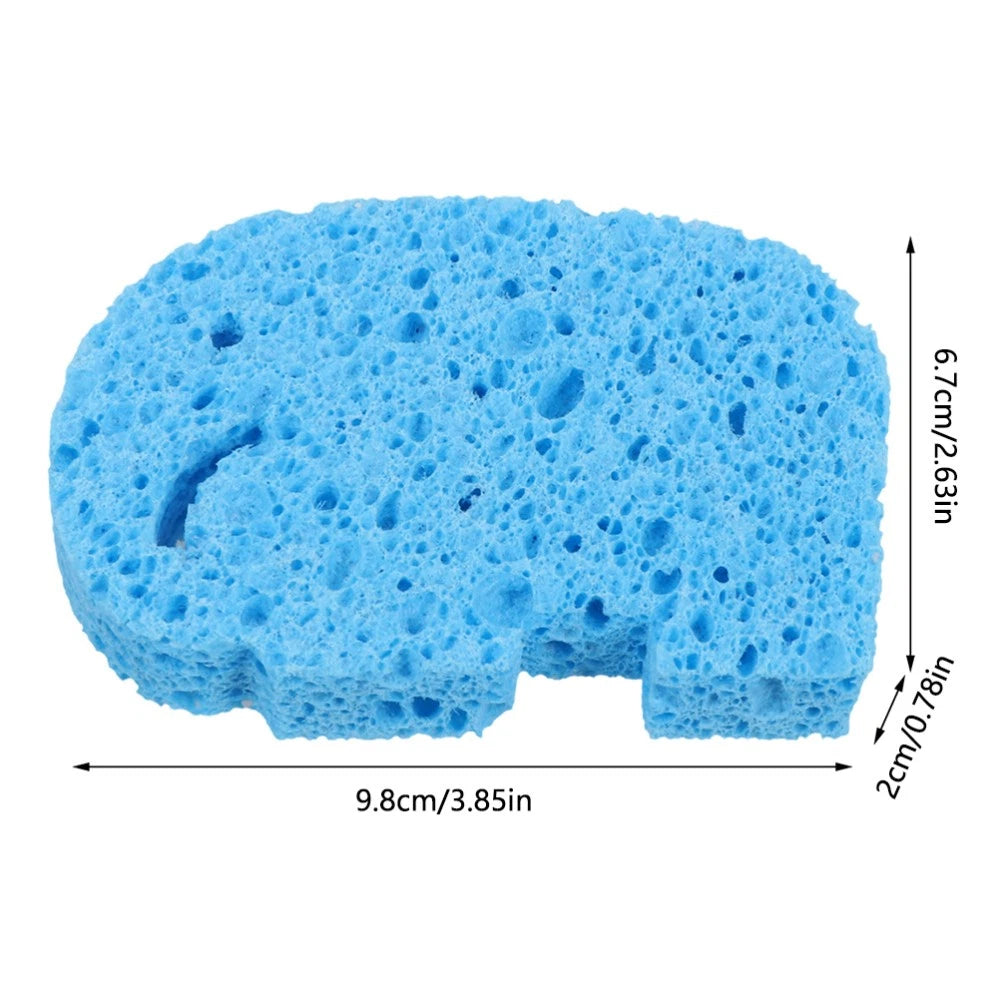 4 Pcs Baby Bath Sponge Sponges for Shower Bathing Accessories Brush