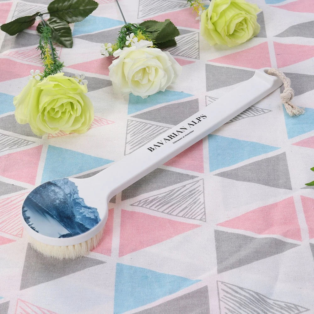 Bath Brush Body Shower Scrubber Exfoliating Back for Long Handle