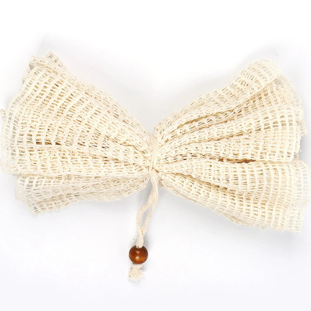 Bath Flower Towel Scrubber for Body Brush Bubbles Travel Shower Ball