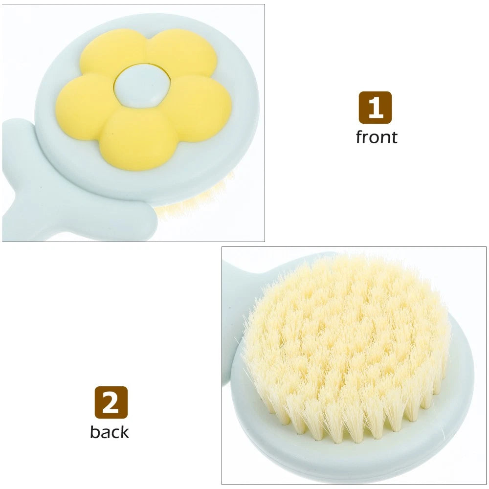 Flower Bath Brush Body Scrub Back Scrubber for Shower Exfoliating