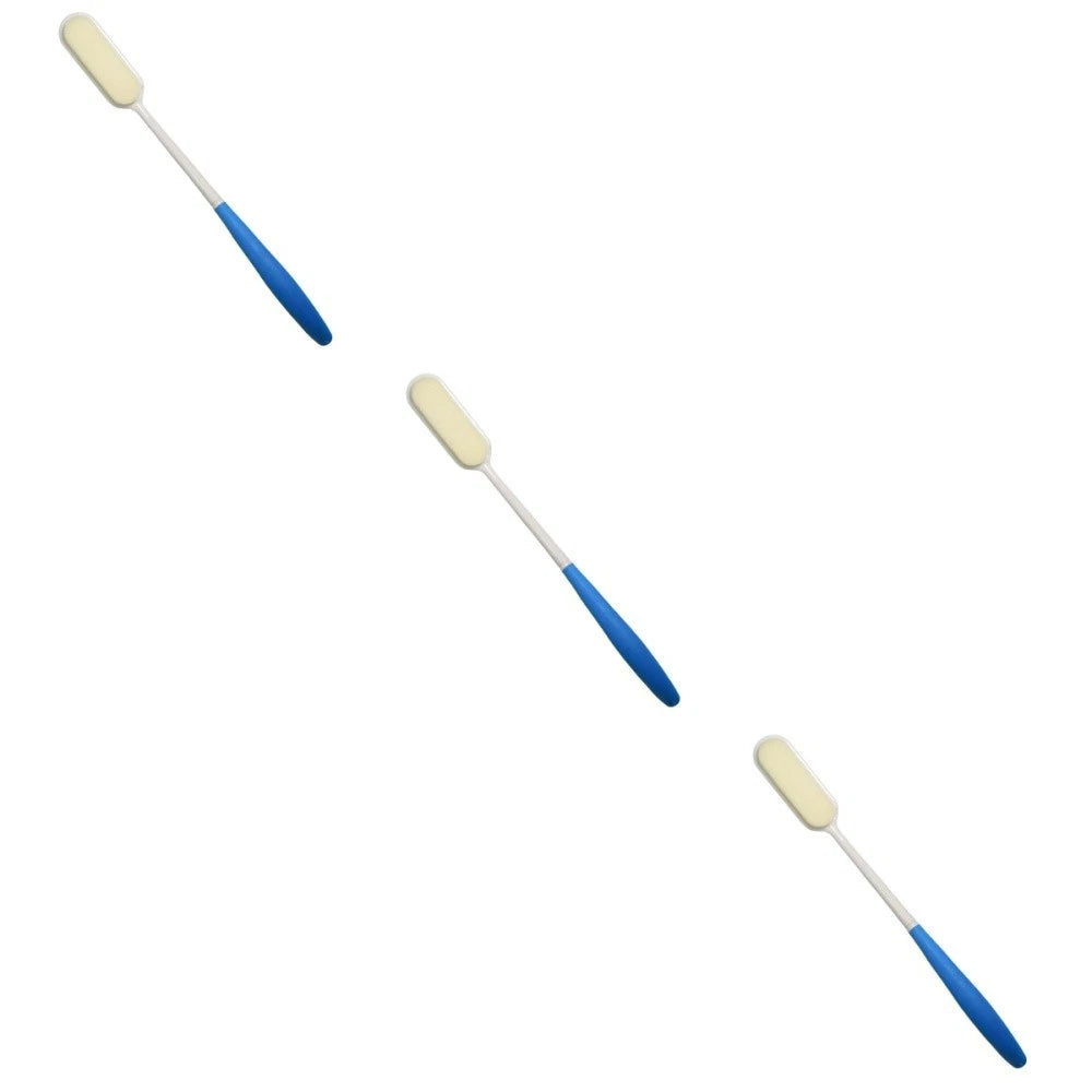 3 Pcs Long-handled Bath Scrubber Child Man Back Shower Brush for Exfoliating