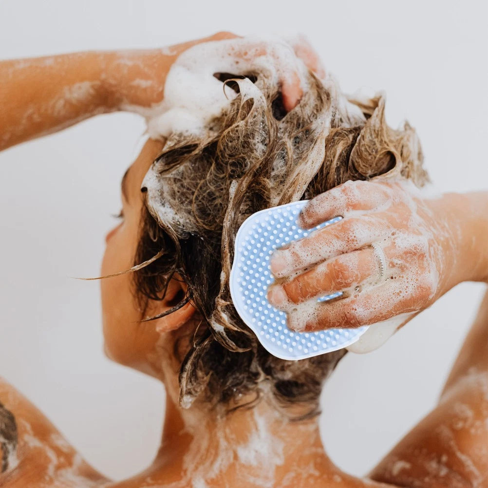 Bath Brush Travel Skin Exfoliator Scrubber Silicone Body Cleansing