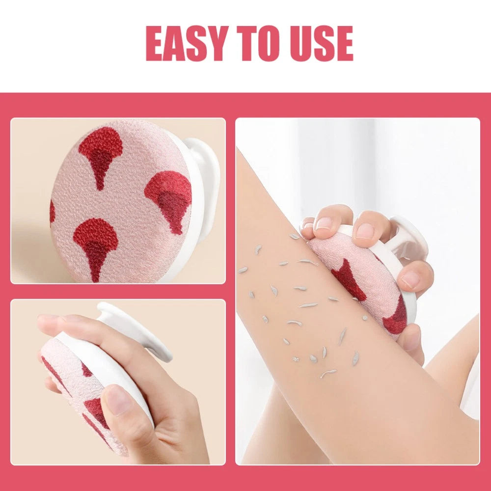 Hold The Bath Brush in Hand Bathroom Shower Skin Cleaning Scrubber