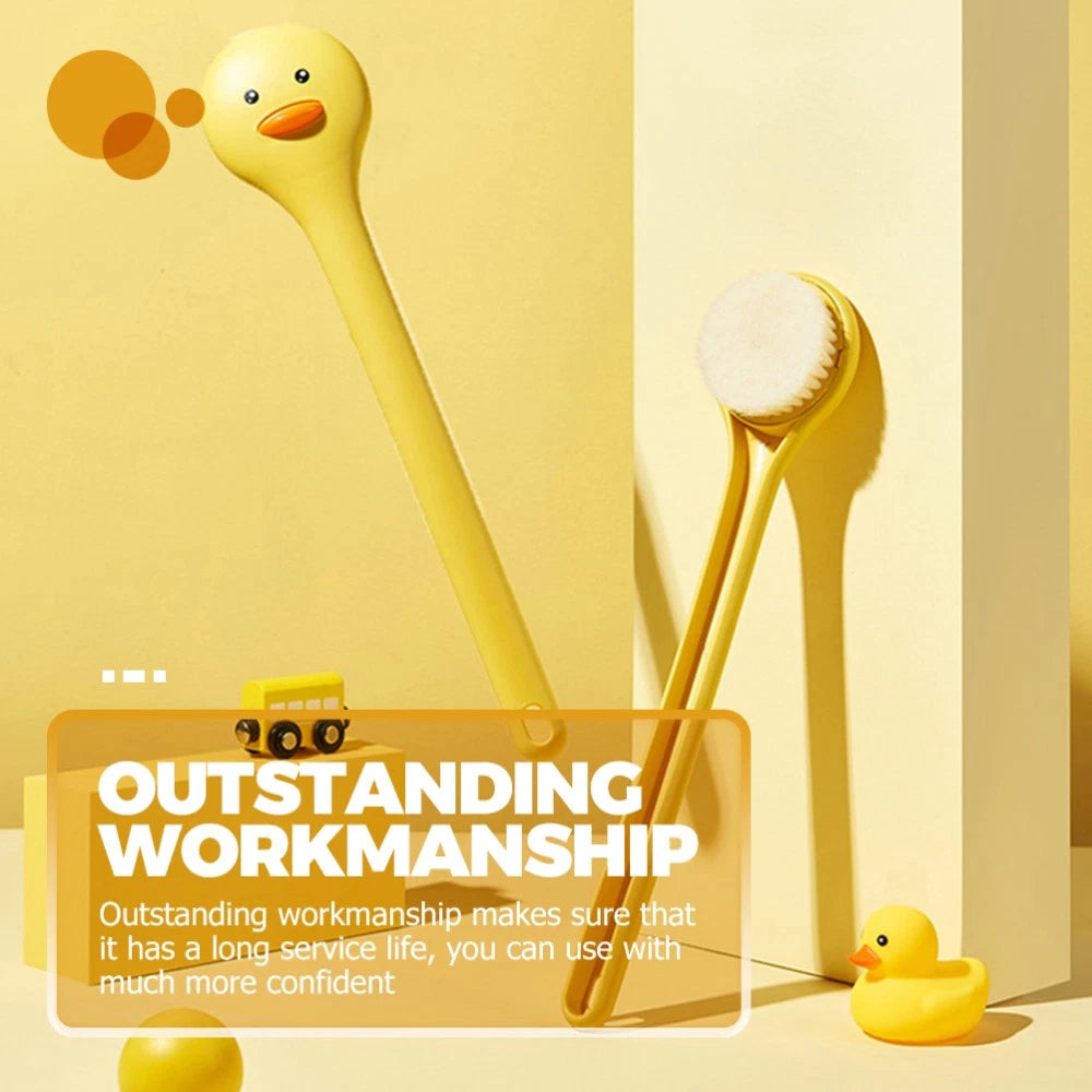 Bath Brush Body Shower Scrubber Exfoliator Long Handle Wall-mounted Intelligent