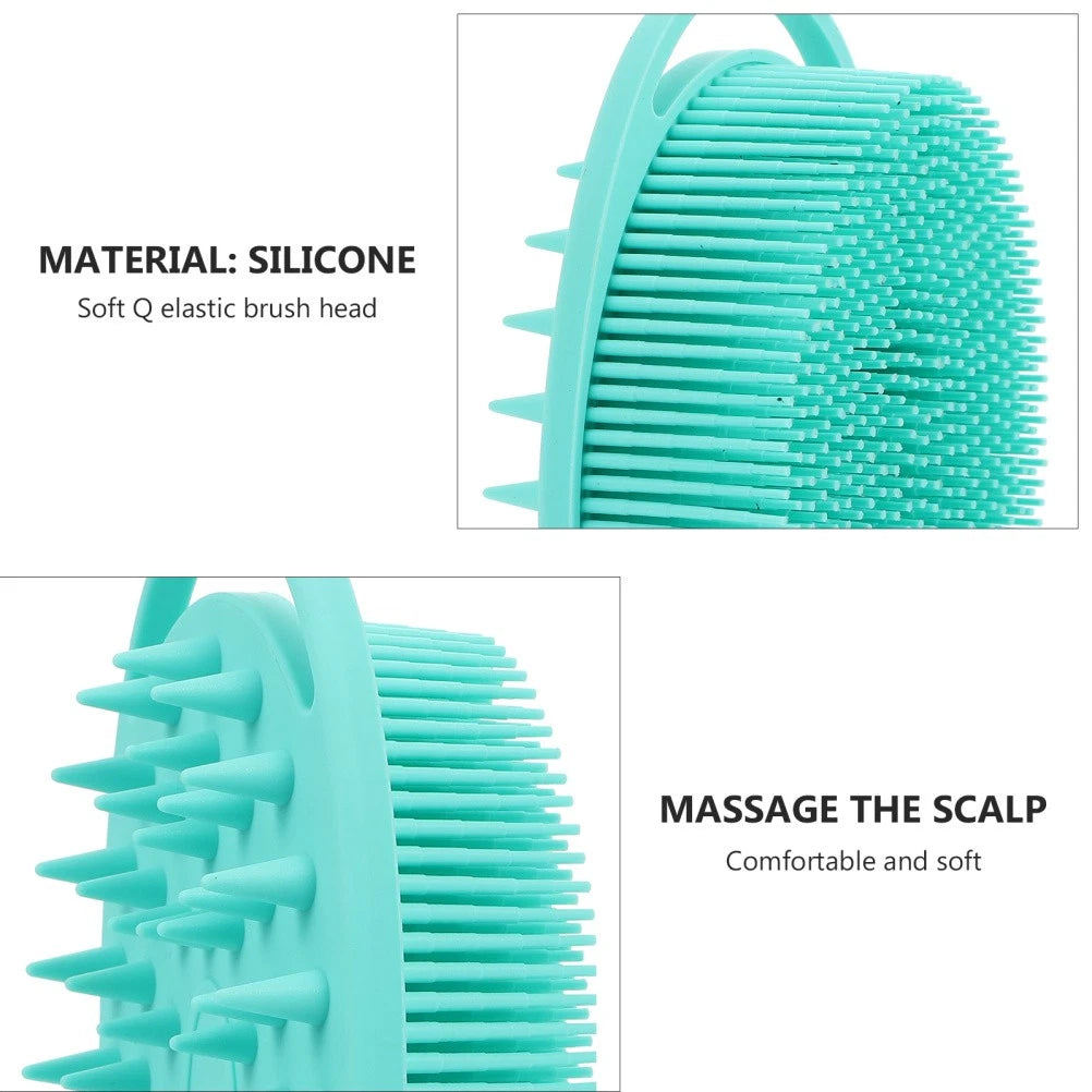 Bath Brush Work Miss Silicone Body Shower Brushes Bathroom Scrubbing