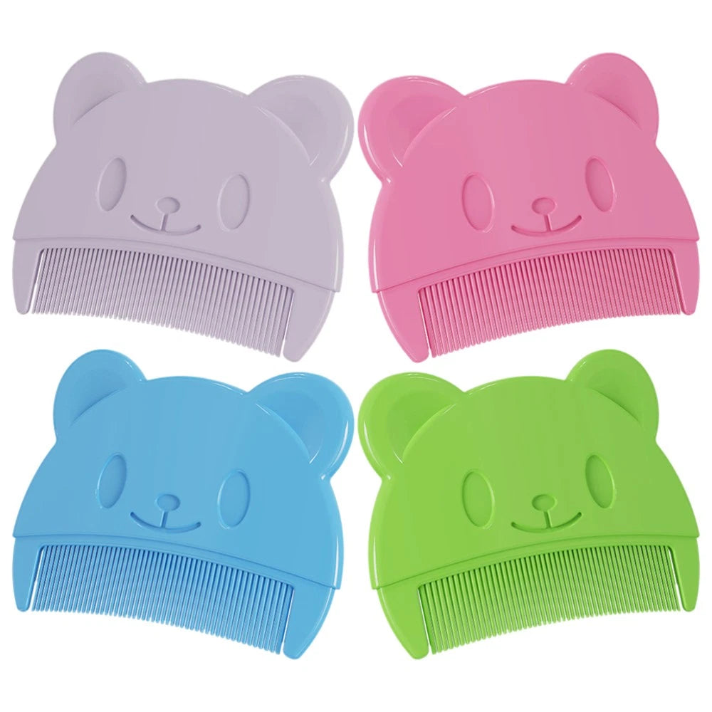 4 Pcs Baby Comb Men and Women Bath Brush for Newborns Accessories