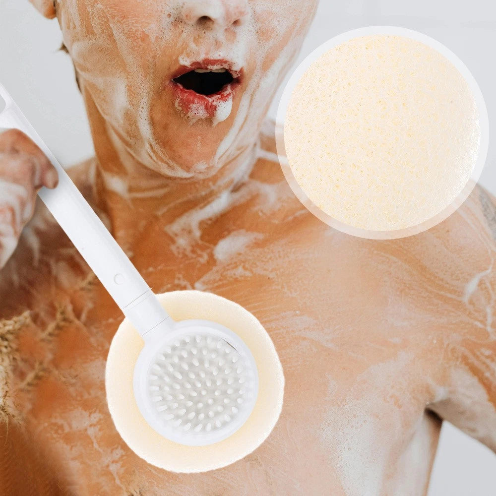 Bath Brush Sponge Adaptive Shower Brushes Exfoliating Body Scrubber