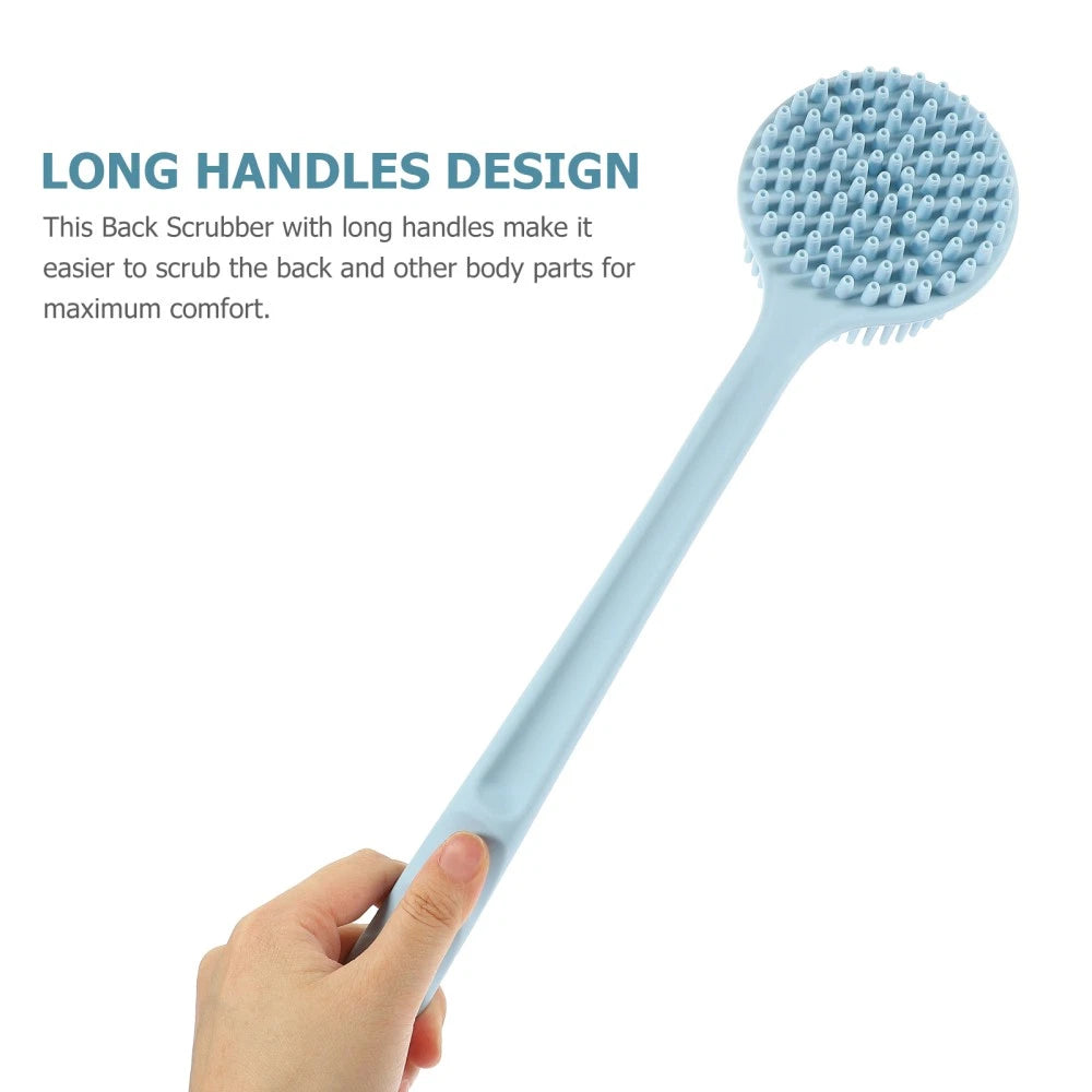 Silicone Bath Brush Brushes for Shower Gentle Back Man Body Cleaning