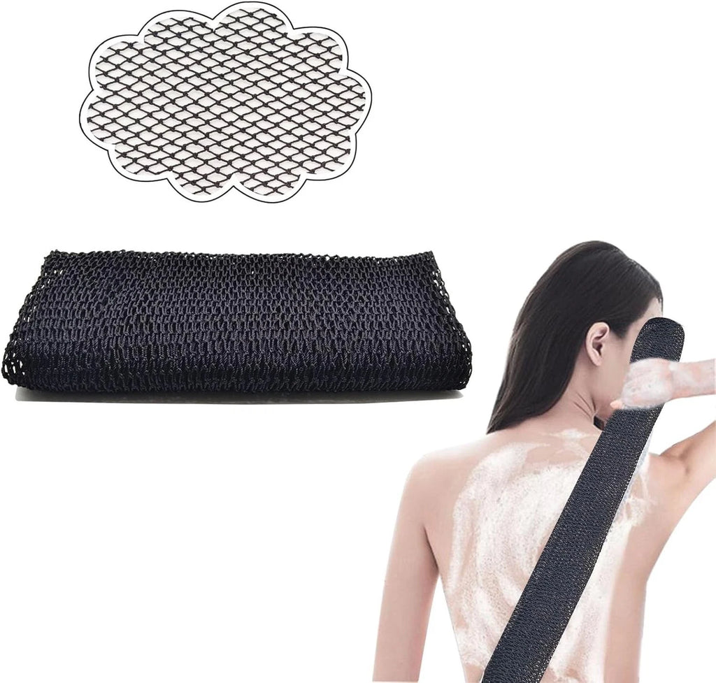 African Net Sponge - Authentic Exfoliating Bath Wash Cloth, Black Owned, Long Bo