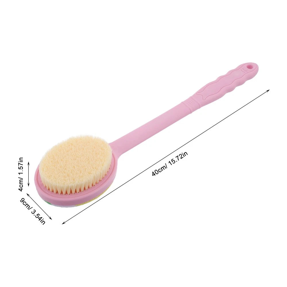 Bath Brush Back Scrubber with Long Handle Adaptive Shower Brushes