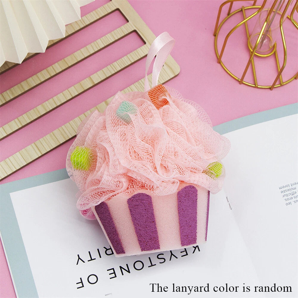 Bathing Flower Ball Never Dispersing Scrubbing Bathing Cartoon Bubbles