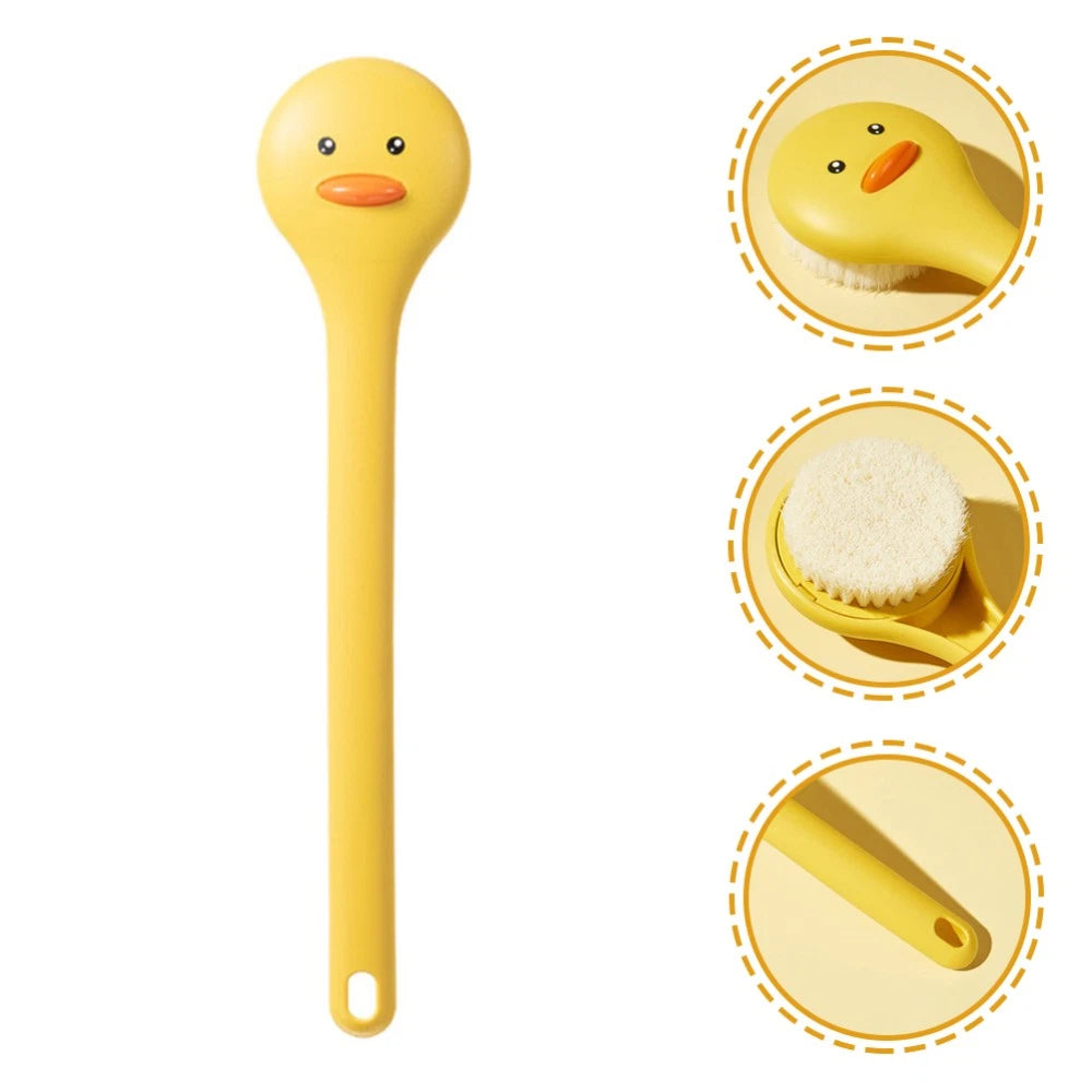Bath Brush Body Shower Scrubber Exfoliator Long Handle Wall-mounted Intelligent