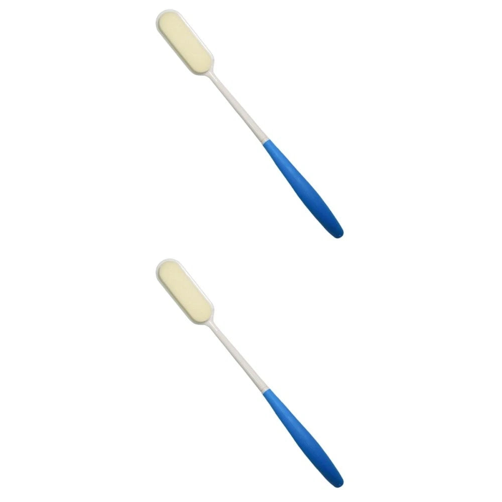 2 Pcs Long-handled Bath Scrubber Child Exfoliating Body Shower Brush
