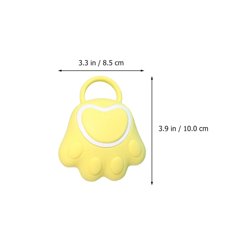 3 Pcs Silicone Bath Brush Baby Toddler Shower with Dispenser Scrubber