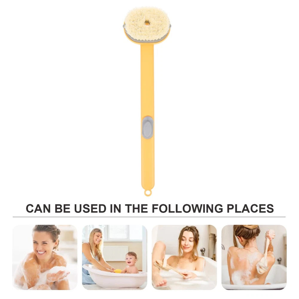 Long Handle Scrub Brush Miss Body Exfoliator Back Scrubber for Bath