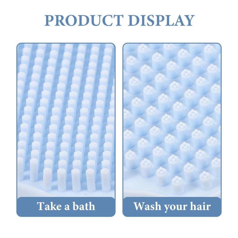 Bath Brush Travel Skin Exfoliator Scrubber Silicone Body Cleansing