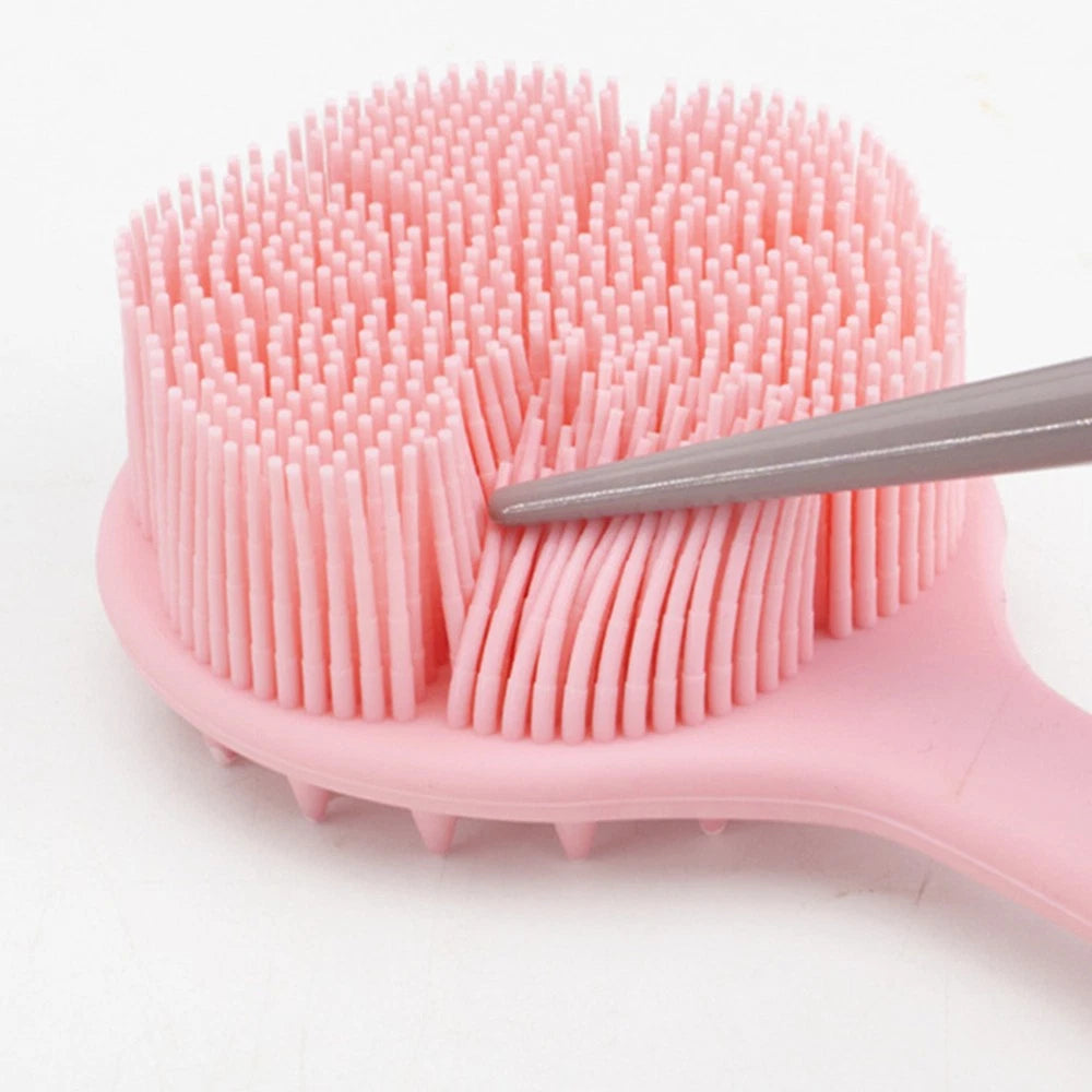 Bath Brush Back Scrubber Long Handle Soft Body Shower for Exfoliating