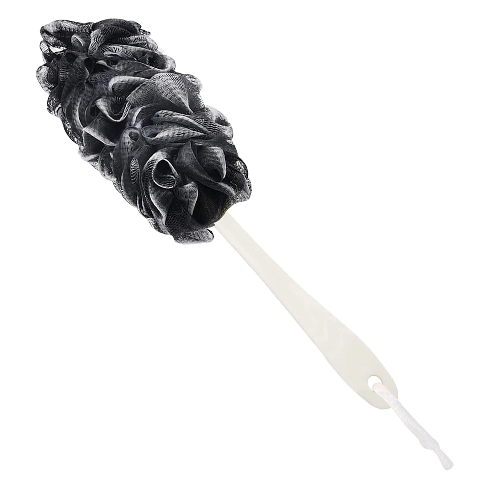 Back Scrubber for Shower,Loofah Long Handle Bath Body Brush,Soft Nylon Mesh S...