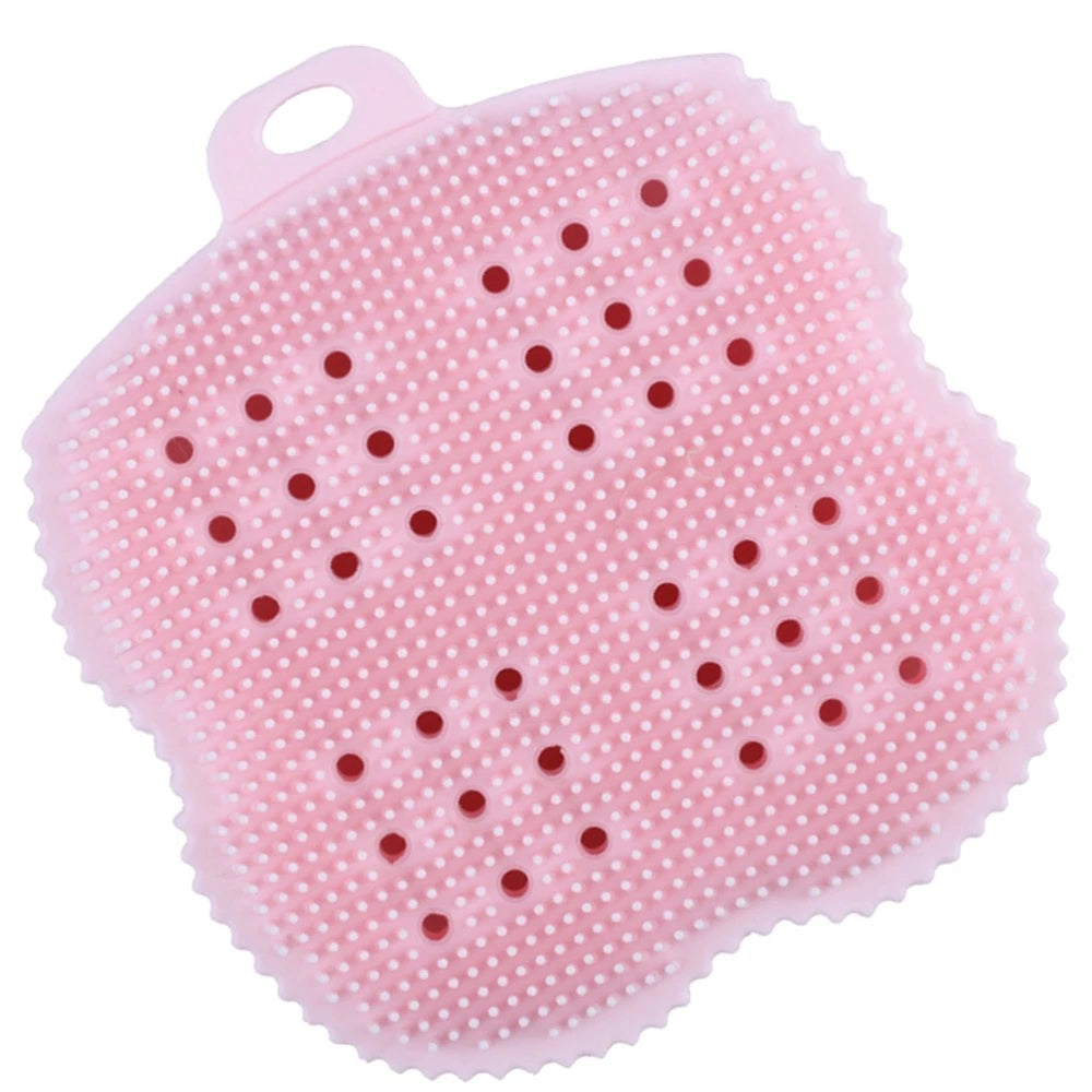 Baby Exfoliating Towel Bath Scrubber for Cleaning Bathing Brush Back