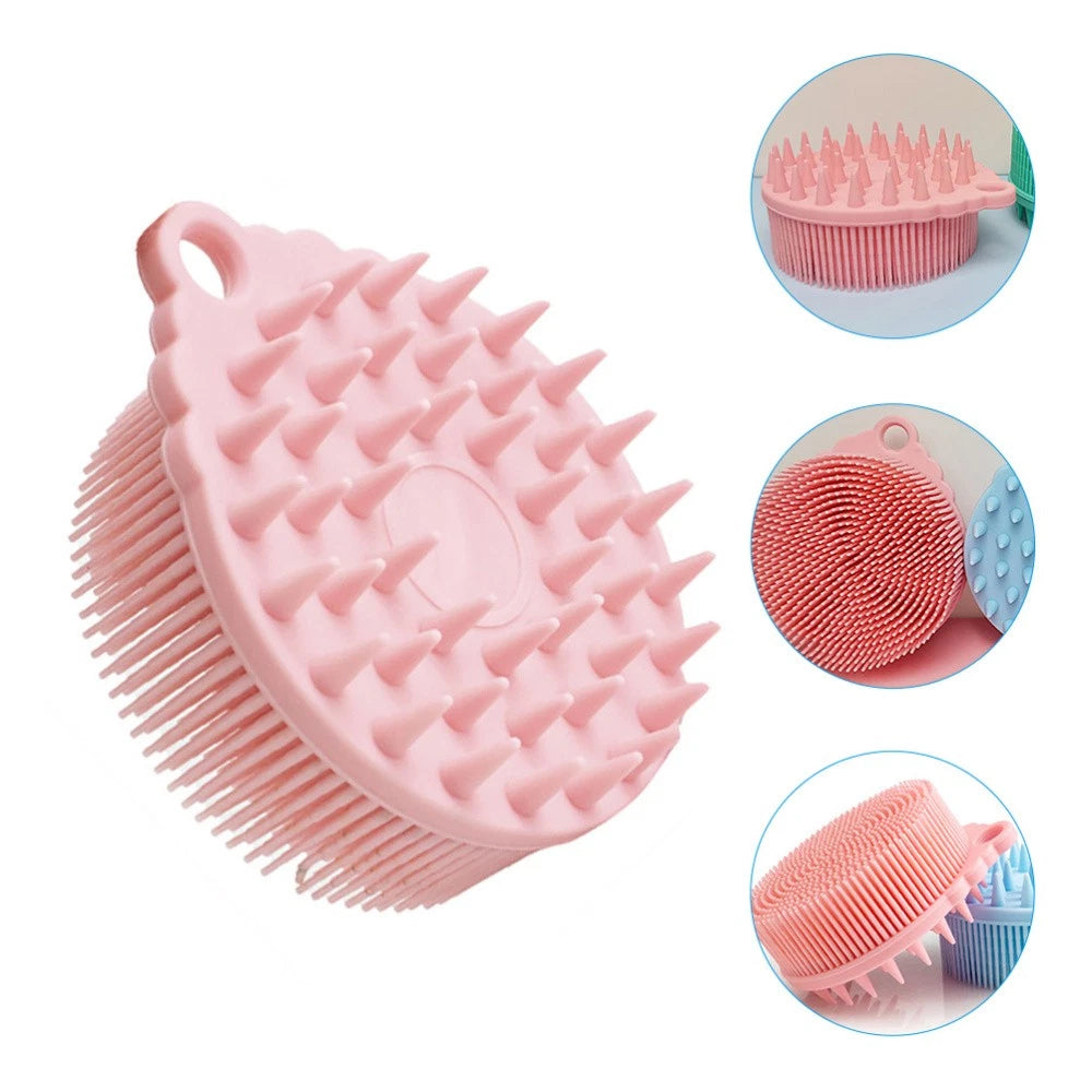 Bath Brush Child Man Silicone Body Shower Sensory for Kids Scrubber
