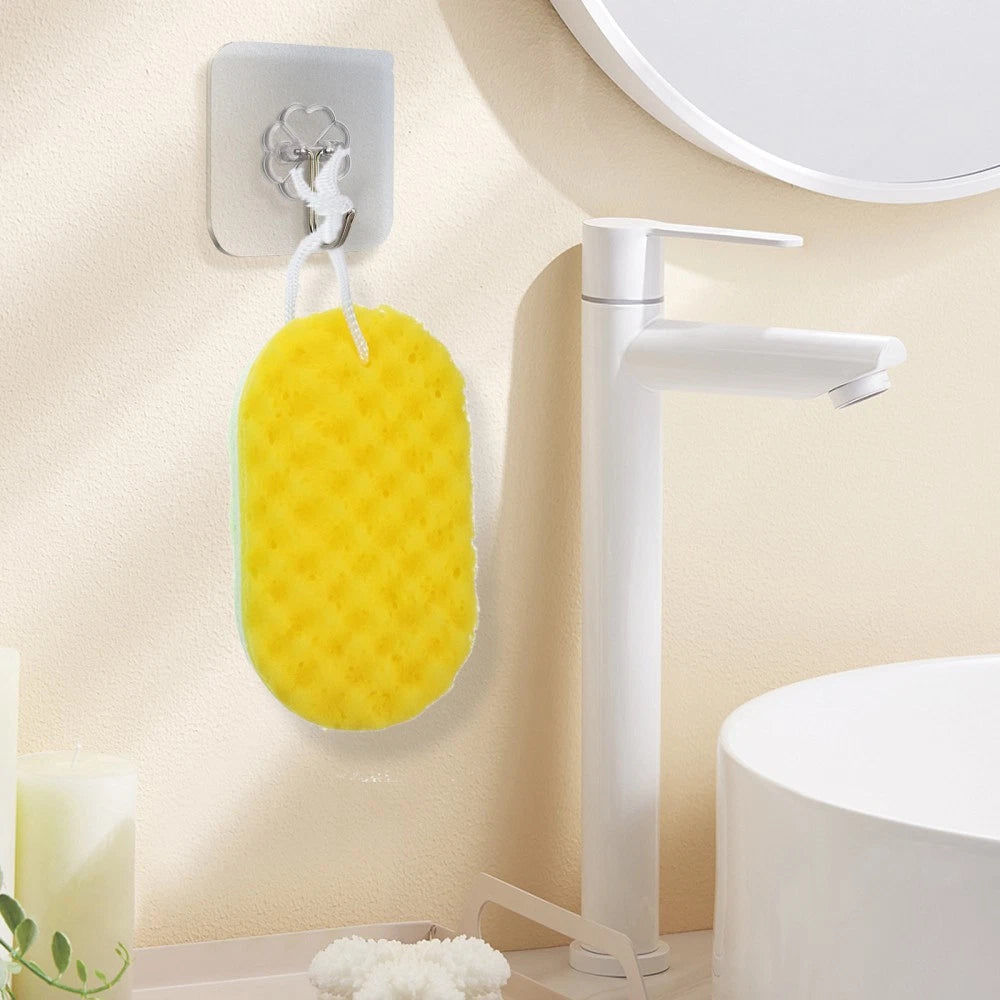 3 Pcs Bath Sponge Child Man Scrubbing Sponges Shower Scrubber for Body