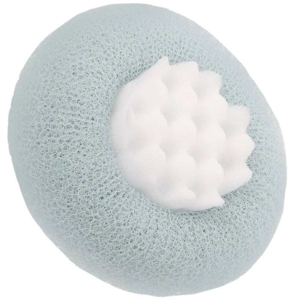 Suction Cup Bath Ball Exfoliating Back Scrubber Brush for Shower