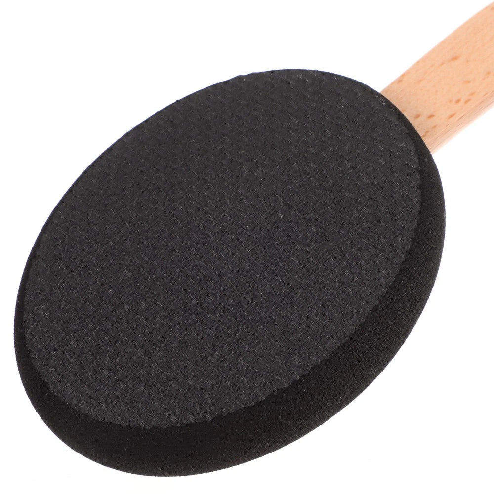 Wooden Handle EVA Bath Brush Man Scrubber Cream Applicator