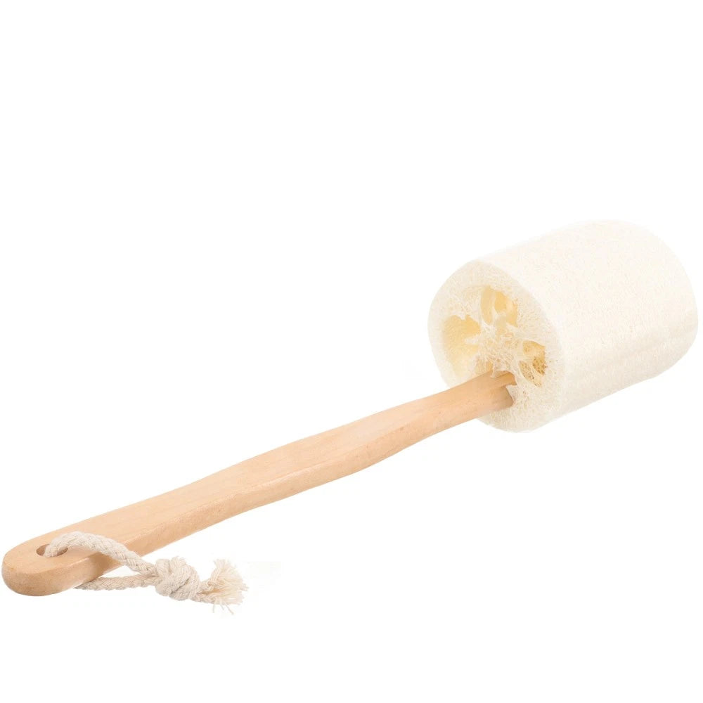 Loofah With Handle Sponge Stick Shower Brush Bath for Men Bathroom Scrub Body