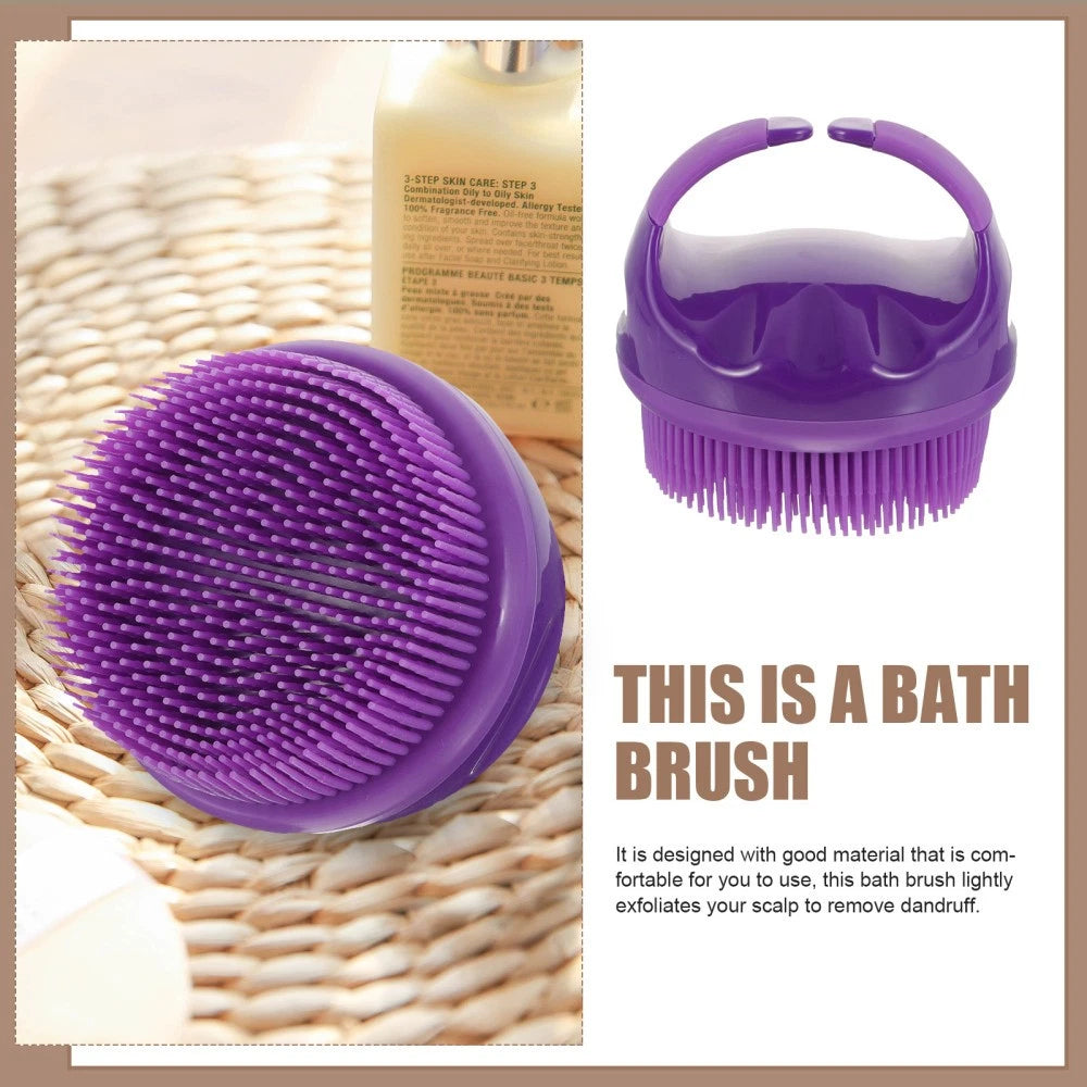 Bath Brush Child Man Shower Scrubber Back Cleaning Massage Handle