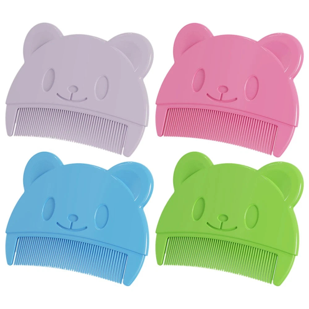 4 Pcs Baby Comb Men and Women Bath Brush for Newborns Accessories