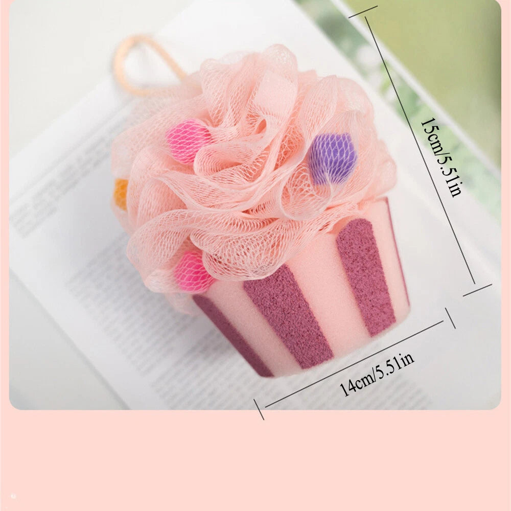 Bathing Flower Ball Never Dispersing Scrubbing Bathing Cartoon Bubbles