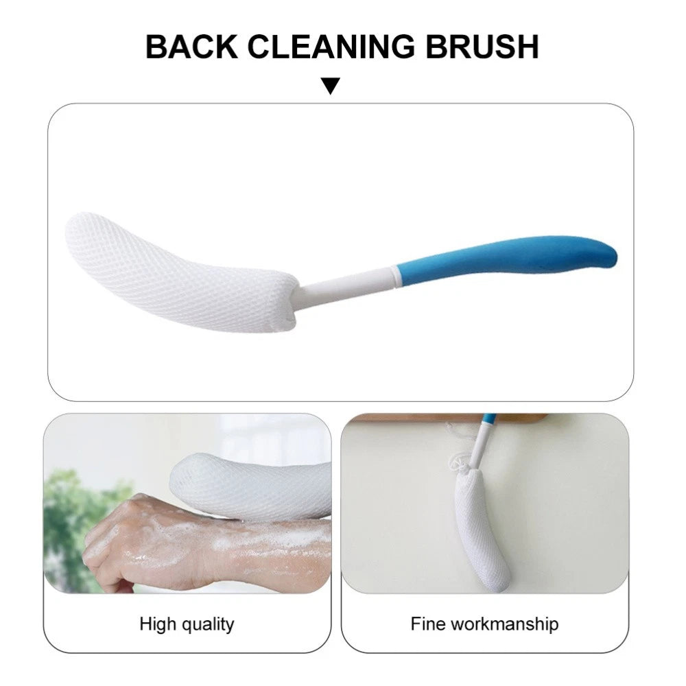 Back Scrubbing Brush Bathroom Scrubber Sponge with Long Handle