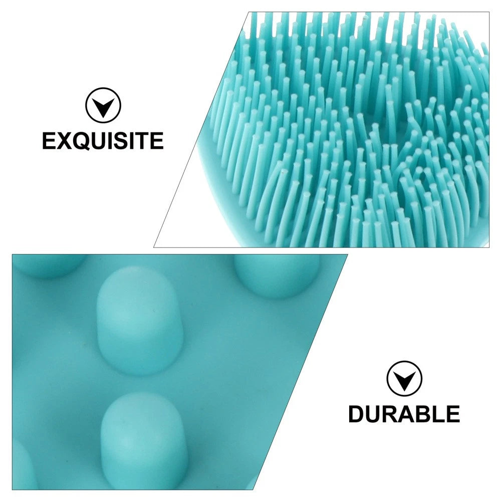 Heart-shaped Bath Brush Man Long Handle Scrubber Silicone Bathing