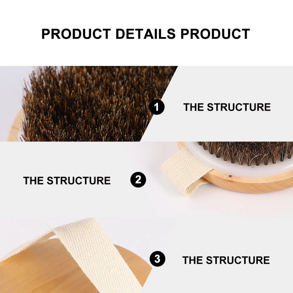 Bath Brush Body Scrub Handheld Massager Cleaning Scrubbers