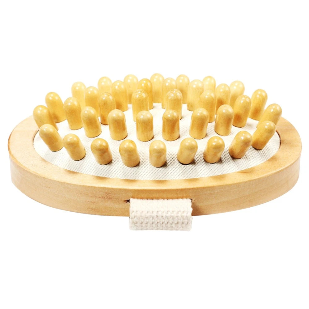 Massage Brush Head Dry Brushing Body Exfoliating for Man Compact Bath Bathing