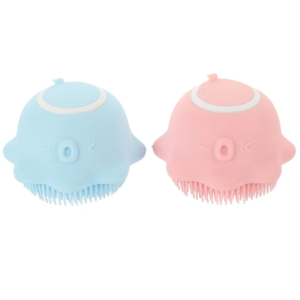 2 Pcs Bath Brush Child Multi-functional Exfoliating Kids Use Shower Scrub Tools