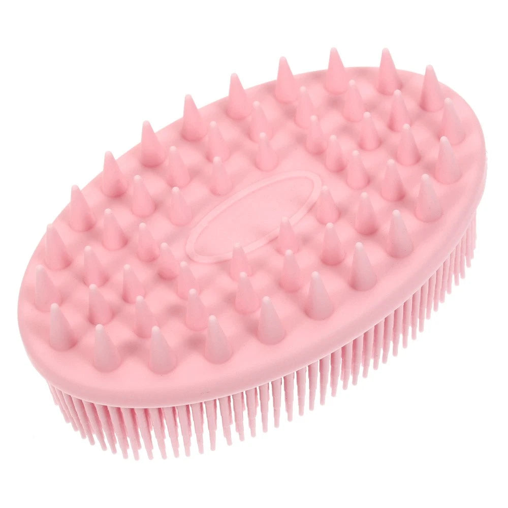 2 Pack Silicone Bath Brush Scrubbers Brushes for Shower