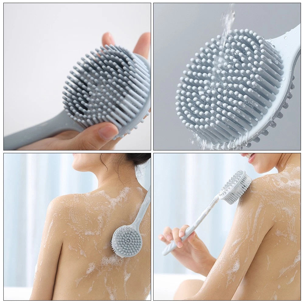 Bath Brush Man Silicone Scrubber for Shower Exfoliating