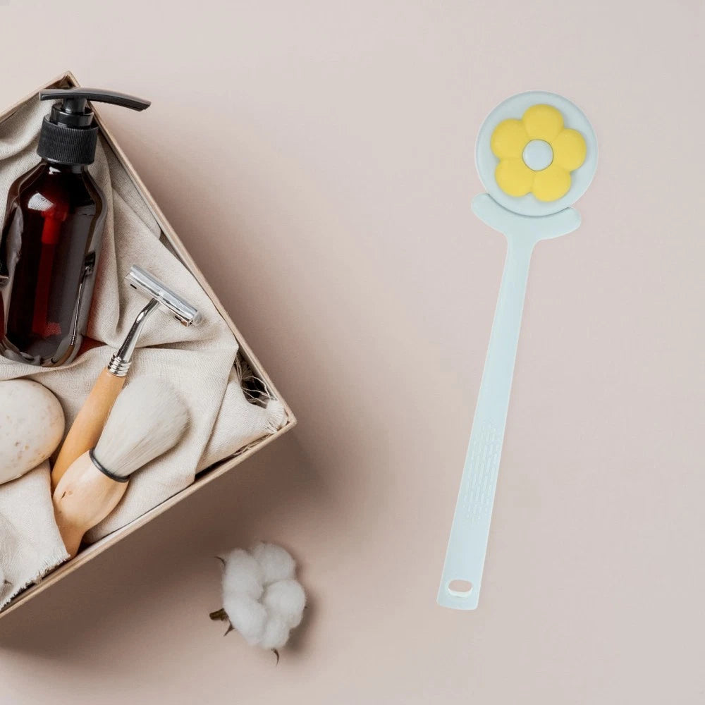 Flower Bath Brush Body Scrub Back Scrubber for Shower Exfoliating