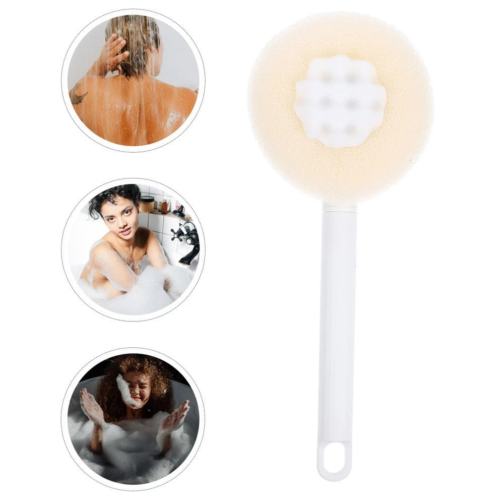 Bath Brush Sponge Adaptive Shower Brushes Exfoliating Body Scrubber