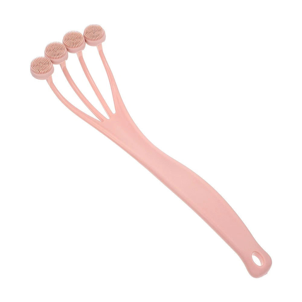 Exfoliating Bath Brush Back Scrubber Body for Shower with Long Handle