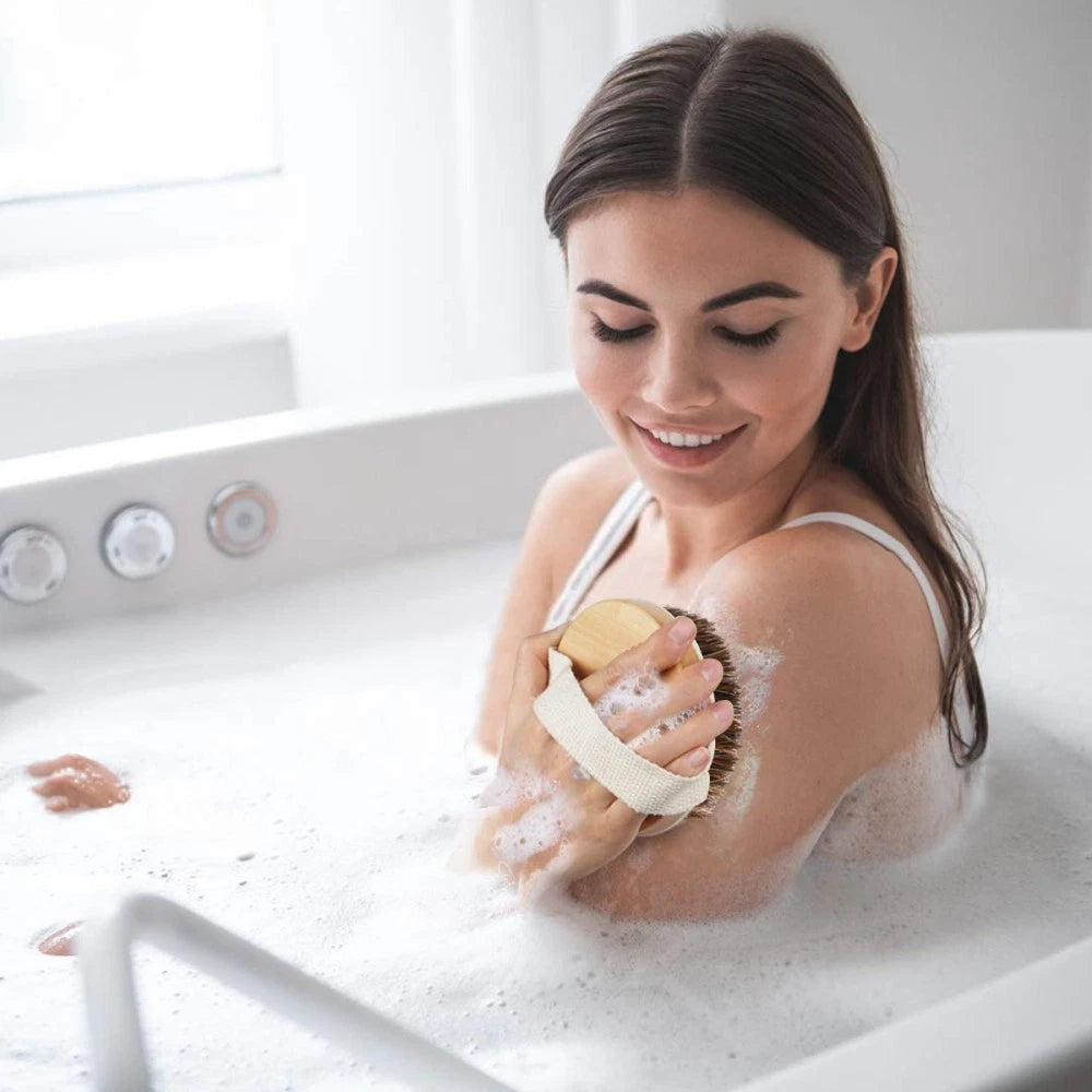 Bath Brush Body Scrub SPA Massager Bathing Accessories